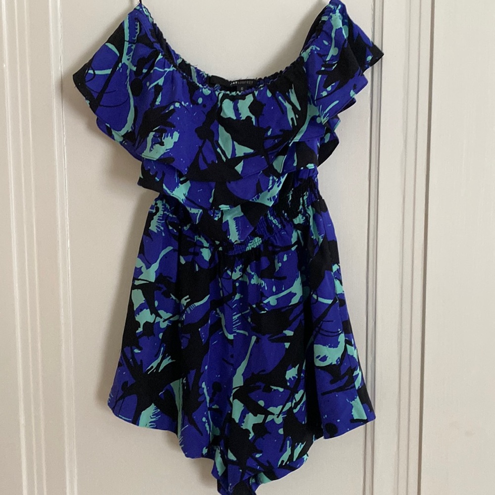 Jay Godfrey off the shoulder romper